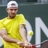 20e mondial et finaliste l'an dernier, Tomas Machac disputera lui aussi le Geneva Open. KEYSTONE/MARTIAL TREZZINI